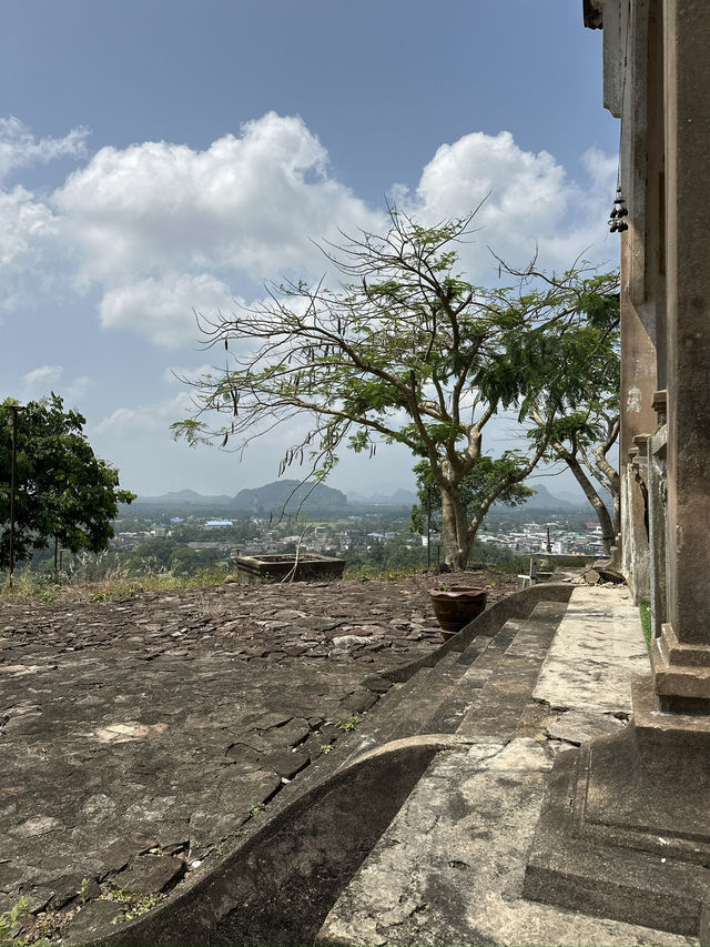 Old Buddhist Cemetery, and stunning view point in Chumpon