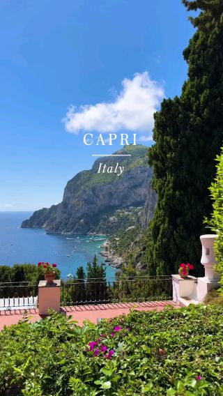 🌊 Capri: A Glamorous Island of Cliffs, Coves, and Charm 🇮🇹
