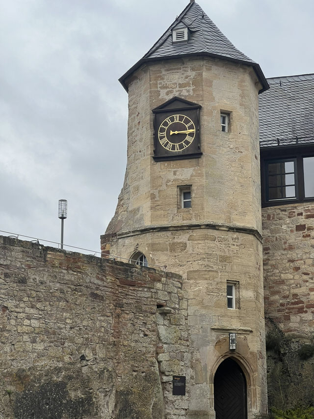 A fortress in the clouds — welcome to Schloss Waldeck, where history meets horizon 🇩🇪🏰🌅