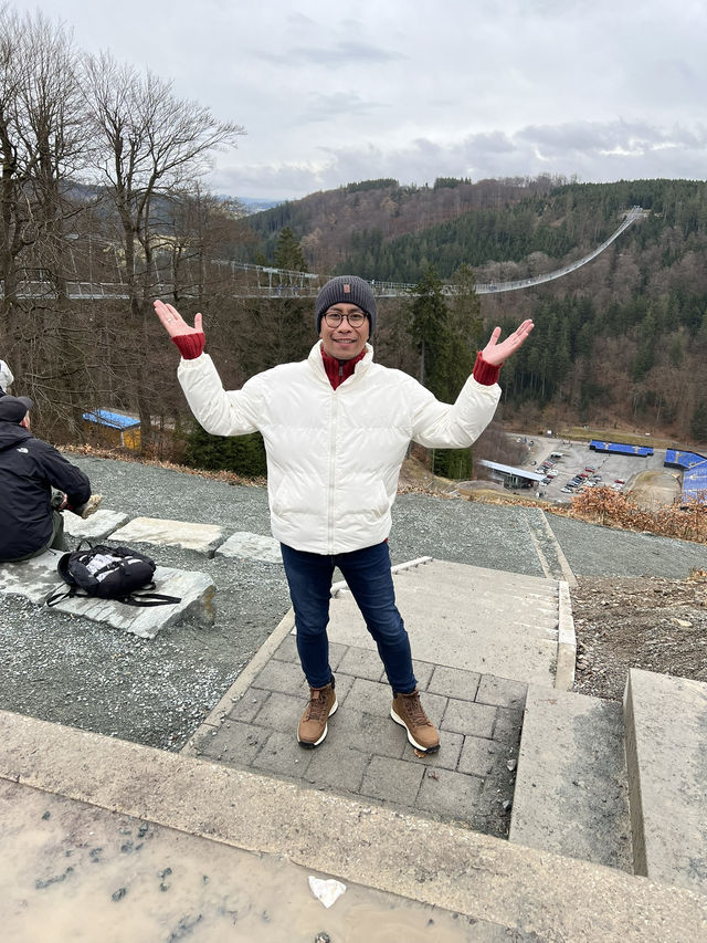 Above the trees, beyond the ordinary — welcome to Skywalk Willingen 🇩🇪🌉🌲 