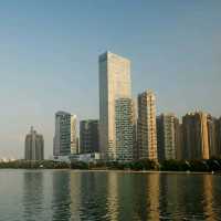 East Part of Swan Lake, Hefei 🌅🌊