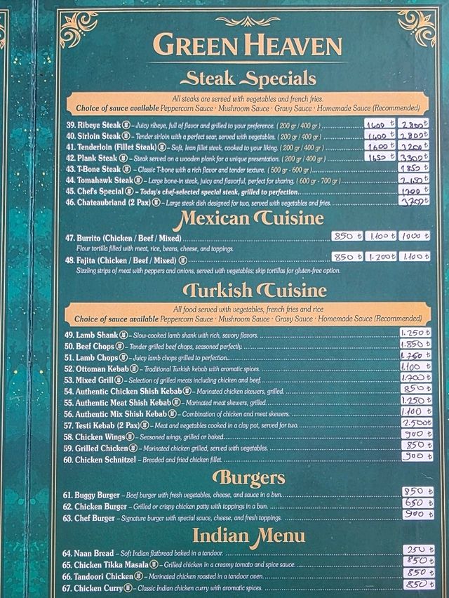 🍽️ Green Heaven – A Restaurant, Sports Bar, and the Perfect Place to Spend the Evening