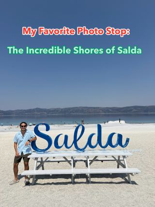 Framing the Perfect Shot at Salda's White Mineral Beaches