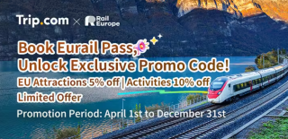 🚆 EXPLORE EUROPE BY TRAIN — EURAIL PASSES + LINK & EXCLUSIVE TRIP.COM VOUCHERS 🌍