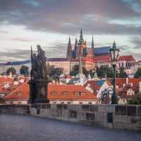 Prague's Famous Bridge!