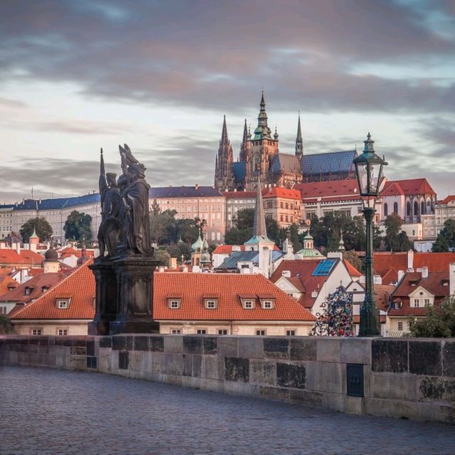 Prague's Famous Bridge!