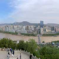 Overlooking Lanzhou City!🇨🇳