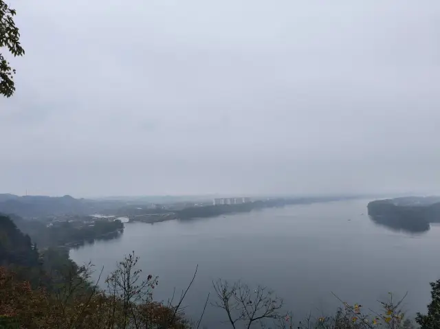 원강변에 위치한 도원명의 복사꽃원