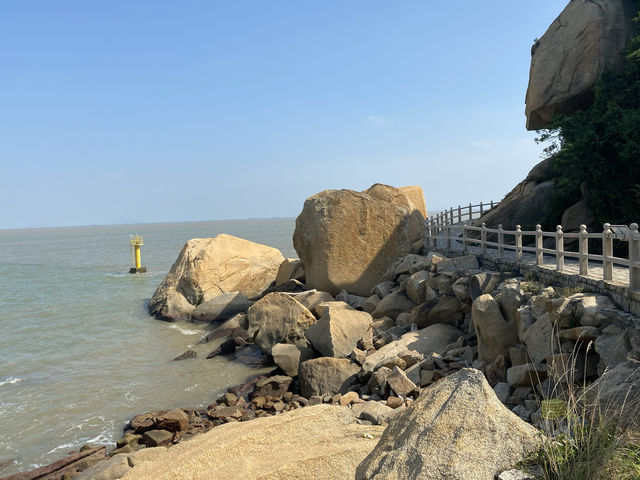 澳門黑沙灘 | 集齊龍爪角海岸徑晴空與海風