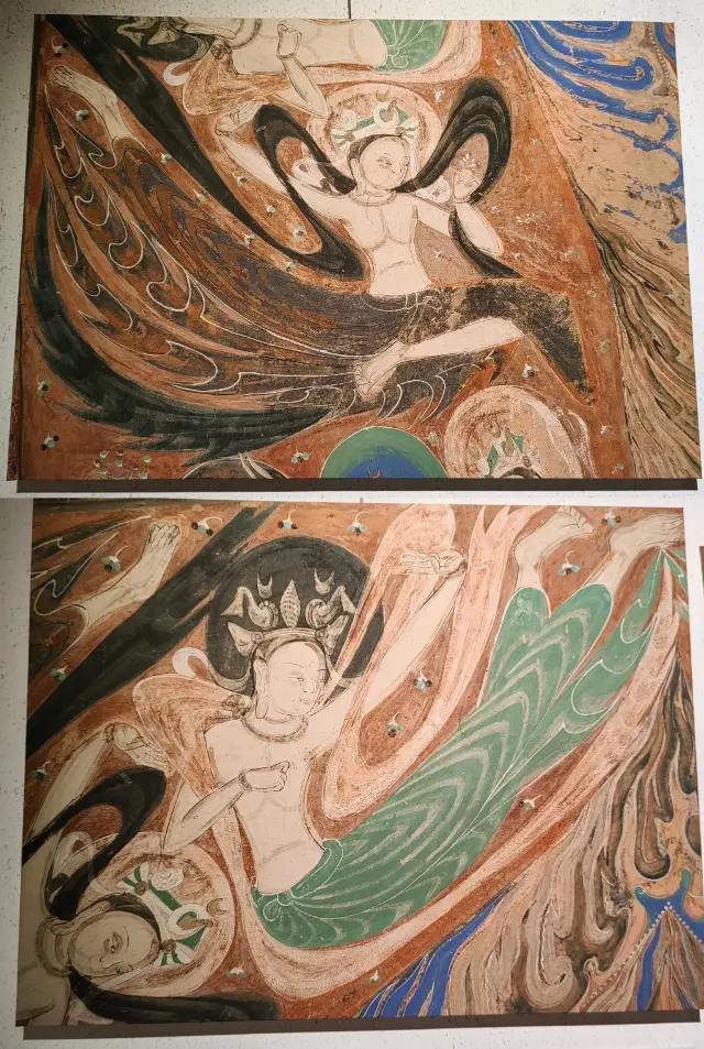 The most beautiful 'celestial beings' of Dunhuang, spirits that dance through the murals!