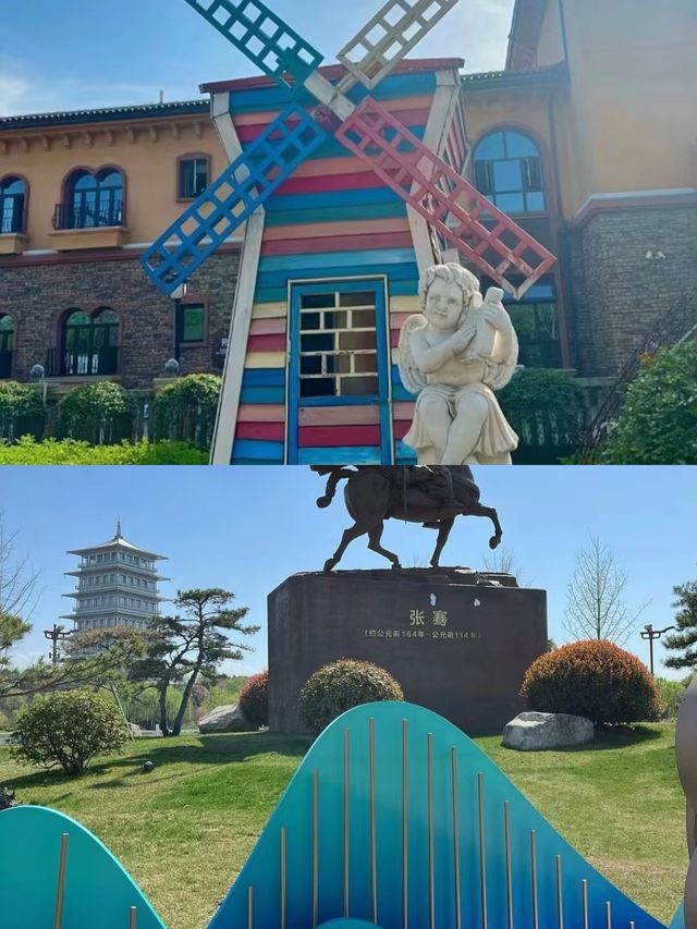 羅曼小鎮很適合情侶拍婚紗照