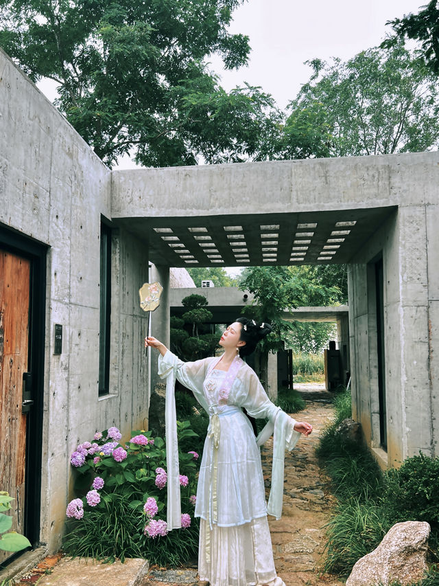 仕女圖｜威海海草房民宿，重現夢華錄