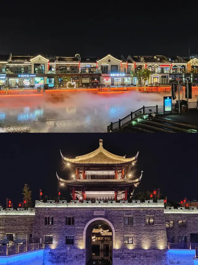 不愧是江南第一古鎮，梅里古鎮夜景超美