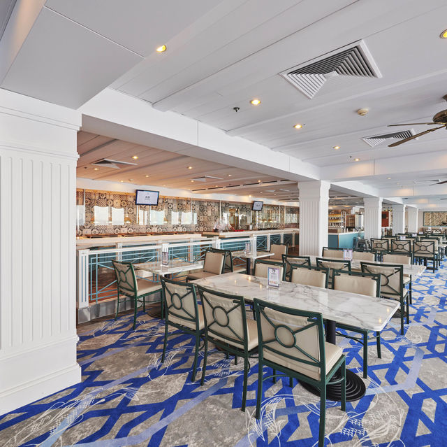 【免費餐廳】名勝世界壹號郵輪🛳️，超多美食🦐🍔🍱