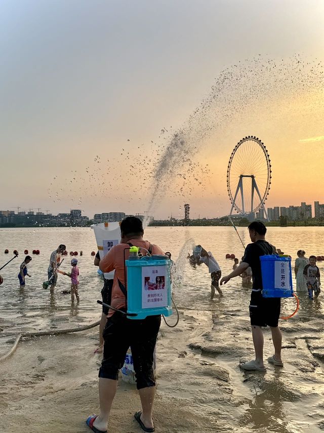 合肥也是旅遊城市了?不早說有沙灘潑水節! 合肥也是旅遊城市了?不早說有沙灘潑水節!