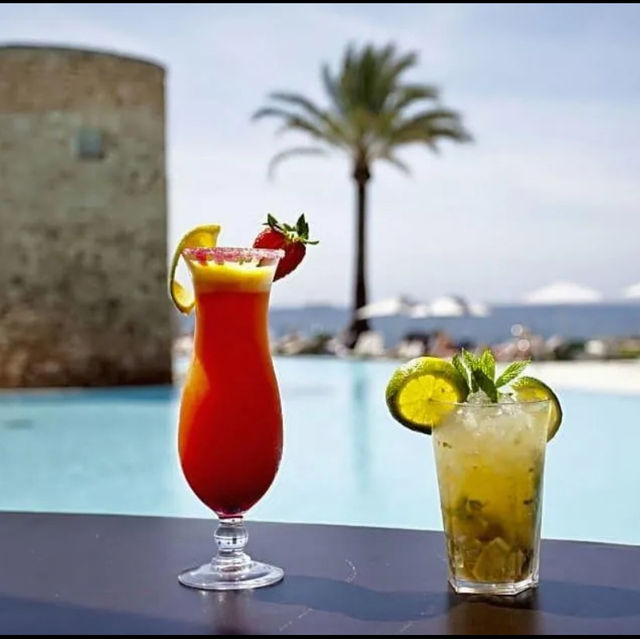 Sea view hotel Ibiza Spain 