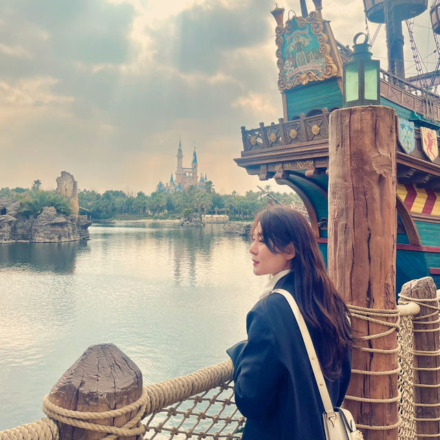 아시아에서 제일 큰 상하이 디즈니랜드가서 인생샷 찍기🎡📸