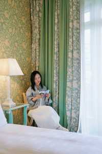 瑞士旅行｜入住百年湖畔花園酒店。