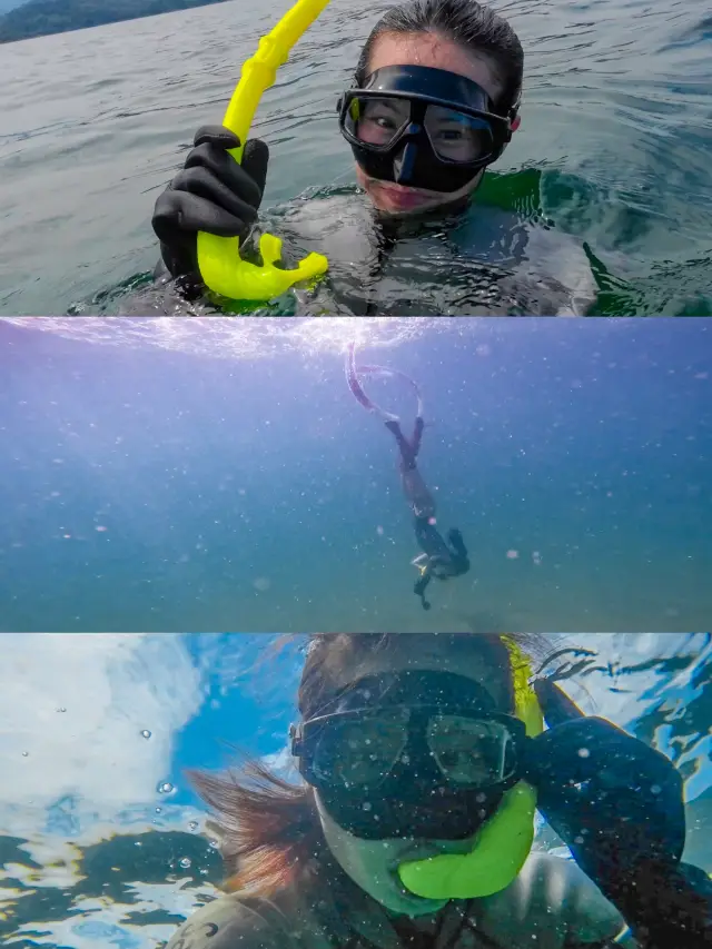 新手小白去北海潛水需要帶什麼。