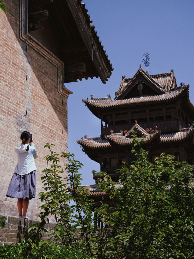 山西運城秋風樓，漢武帝打卡過的古建築。