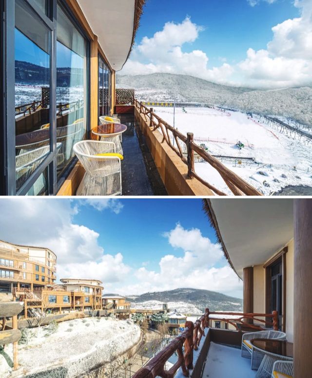 又到滑雪季！可以閉眼住的安吉高山滑雪酒店。