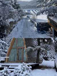 四川小瑞士！黃龍雪景木屋！好靚啊