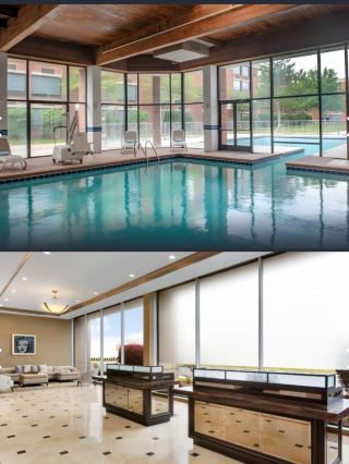 One of the best hotels in Detroit, with a perfect score for comfort
