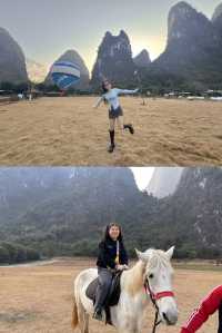 陽朔皓齡居民宿，全家春節樂翻天