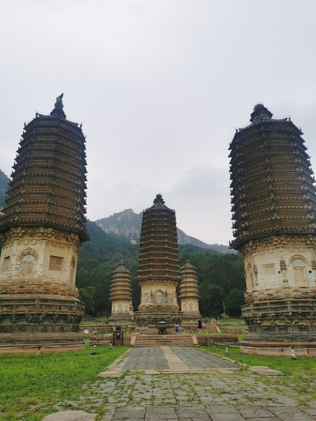 期待寒冬過去，看銀山塔影映春光