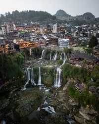 Furong Ancient Town: A Cinematic Escape with Waterfall Wonders!