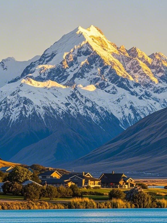庫克山村：在新西蘭的純淨天地，與山川湖海深情相擁