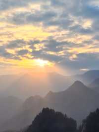 陝西寶雞•九龍山•赴一場浪漫嘅日出
