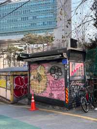 首爾弘大寶藏小店！聽磁帶、看鴿子、品咖啡