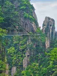 九華山雲海奇峰間的夢幻仙境
