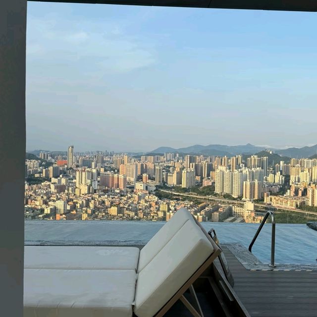 深圳雅詩閣！頂樓露天無邊泳池絕美夜游攻略✨
