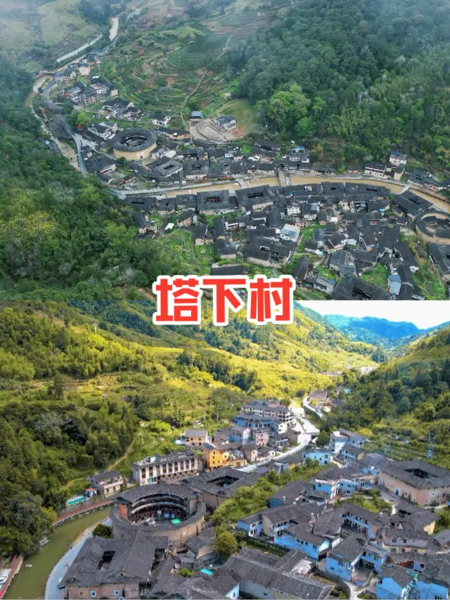漳州旅遊遠離城市喧囂，來南靖塔下村放鬆