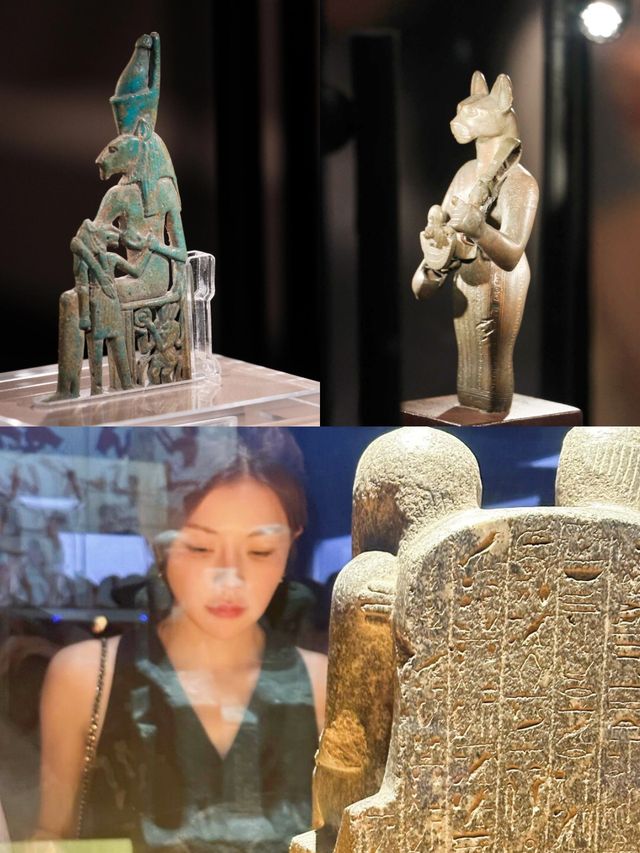上海博物館衝呀，再唔嚟睇埃及展就要出國先有得睇