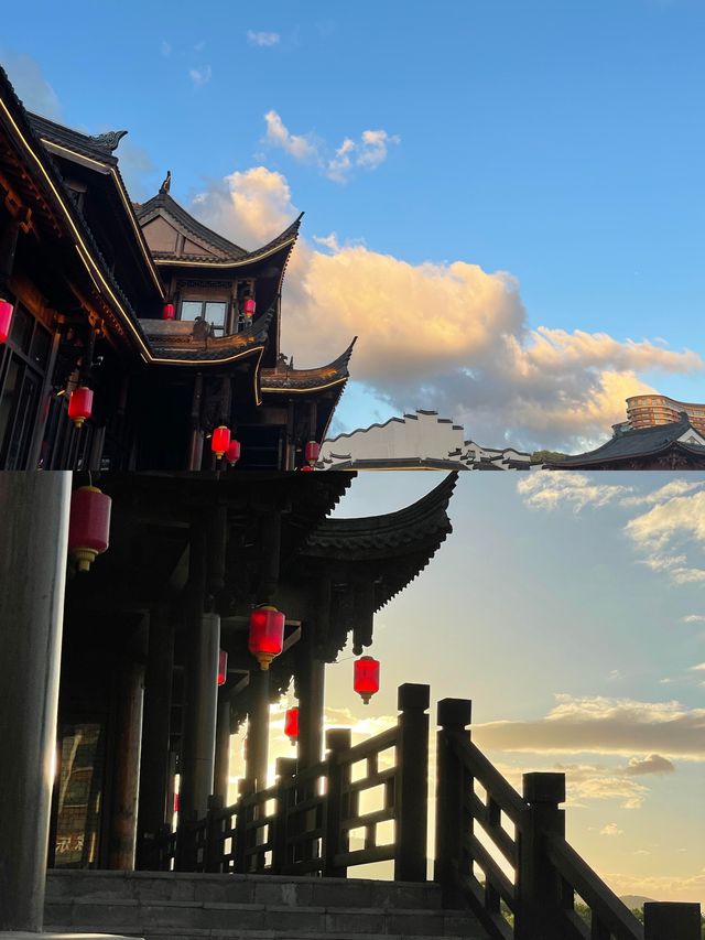 太湖古鎮嘅傍晚，唔需要濾鏡，原片直出嘅美