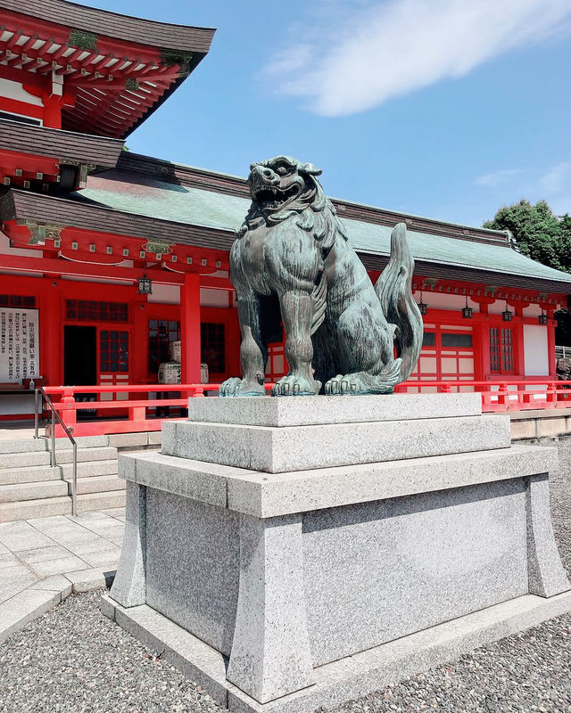 靜岡夏日避暑秘境諏訪神社綠蔭環繞の神隱指南