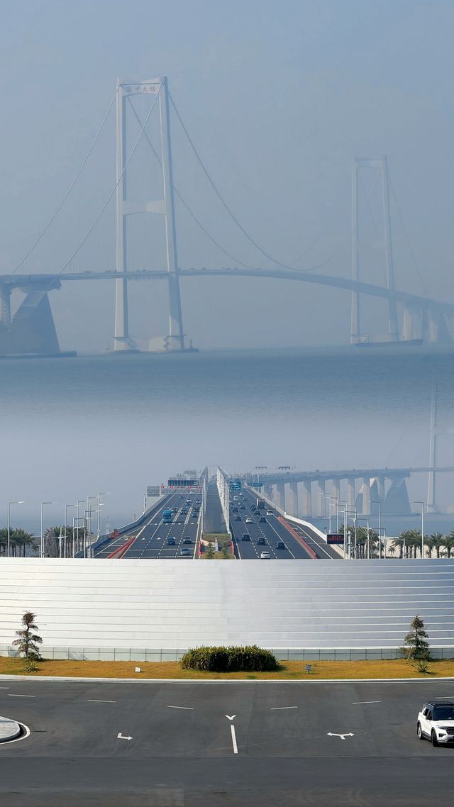 #深中通道西人工島開放｜搶先打卡！這波「趕鴨子