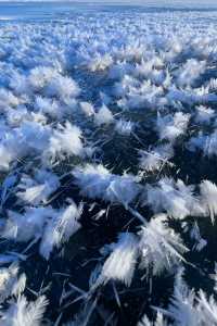 我會反覆愛上賽里木湖的冬天！