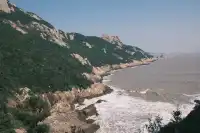 水桶岙徒步，全網怎麼沒人說海水是黃色的！