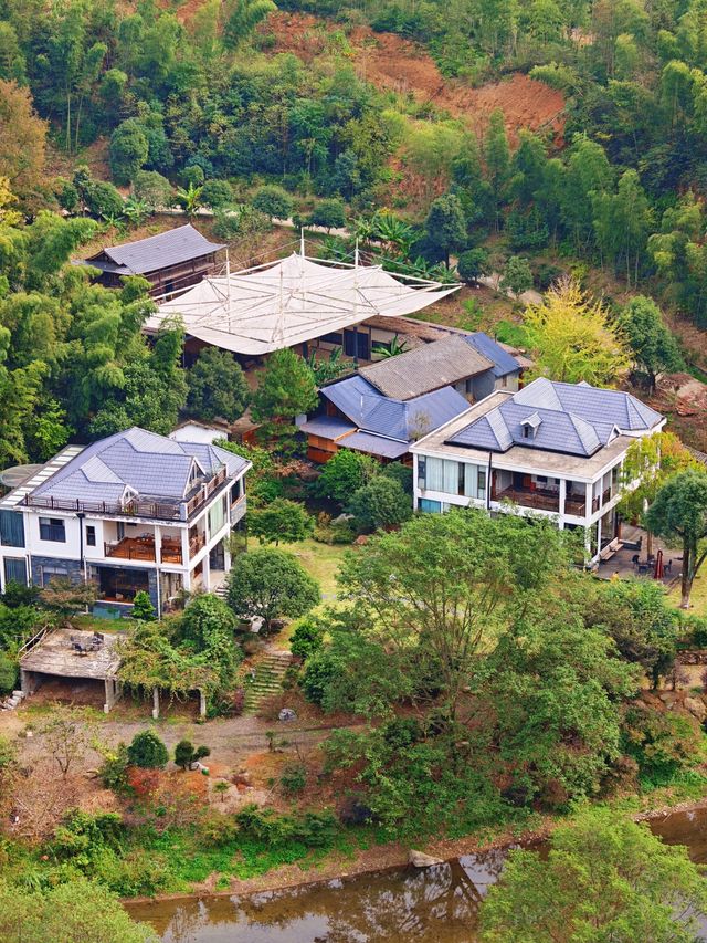 武漢周邊2天1夜，藏著玻璃橋的親子度假別墅