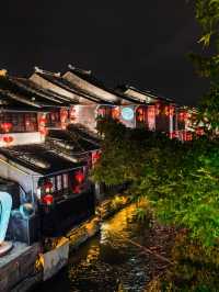 江蘇蘇州七里山塘|用一盞燈、一槳水、一場雪,寫盡詩意