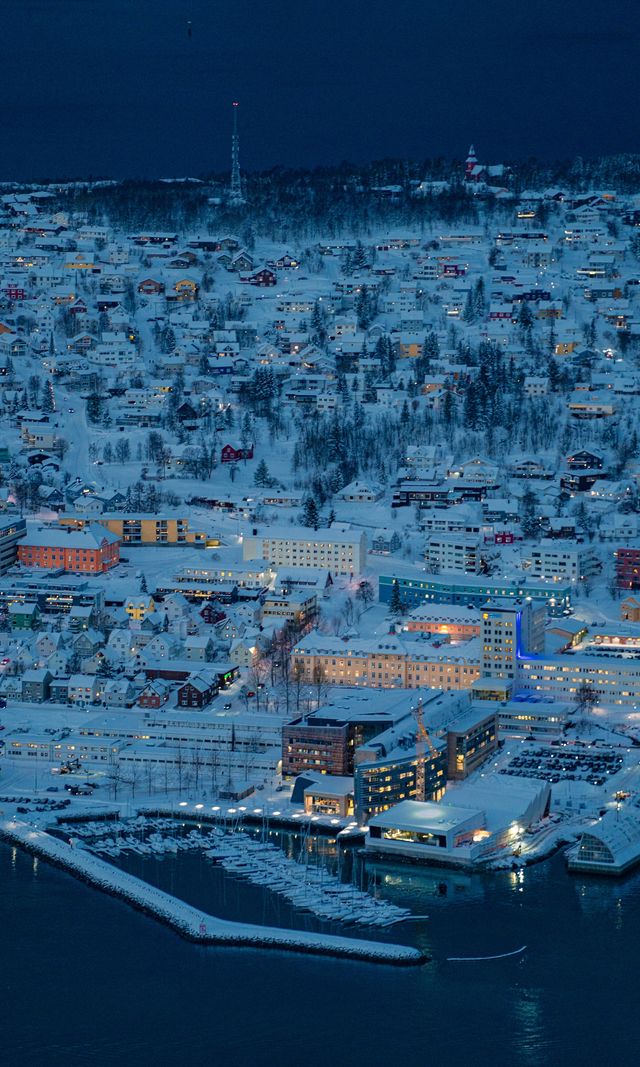 北歐藍調秘境極夜下的特羅姆瑟美到窒息