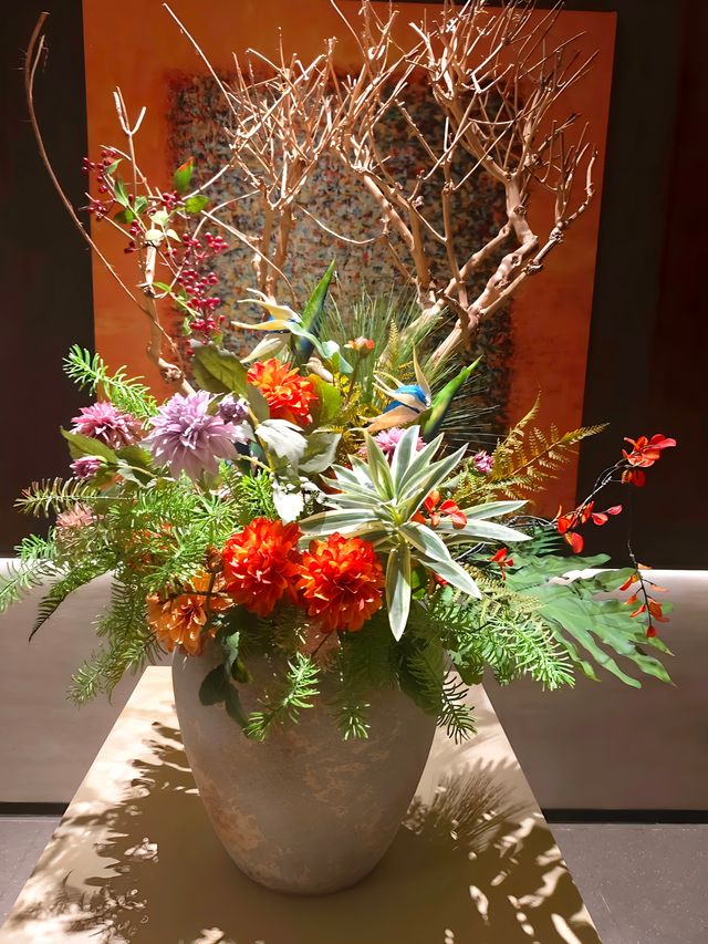 在花坊過上了躺平的日子