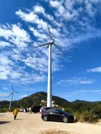 南澳島風車下的海洋牧場