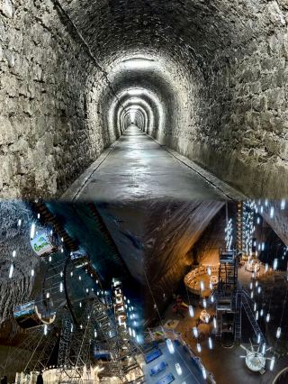 A magical moment 800 feet underground! This salt mine brings a Ferris wheel straight to the earth’s core!