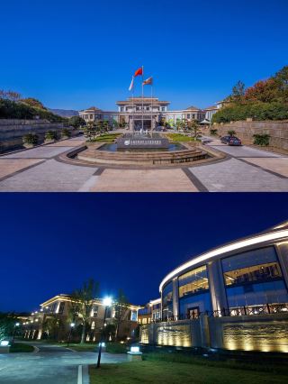 A hidden Jiangnan-style resort hotel nestled between mountains and water by Siming Lake in Yuyao