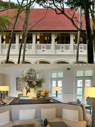 Capella Singapore, ultra-luxury in the jungle.